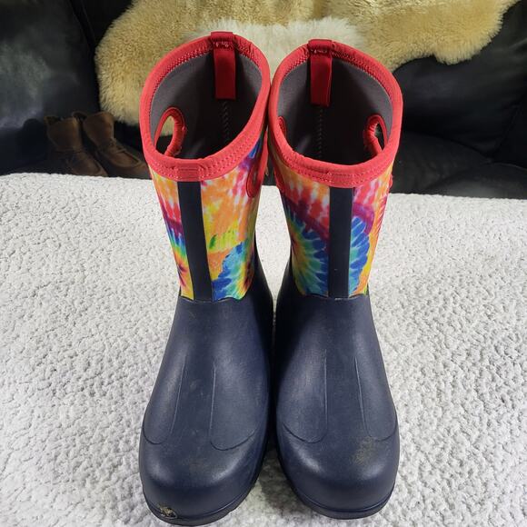 Bogs Kids winter snow rain boots Waterproof Rainbow size  youth 6 - Picture 1 of 4